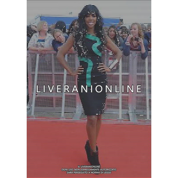 Picture Shows: Kelly Rowland arriving for the X-Factor Press Launch at the O2 Arena, Greenwich Peninsula, London, on Wednesday August 17, 2011. .
