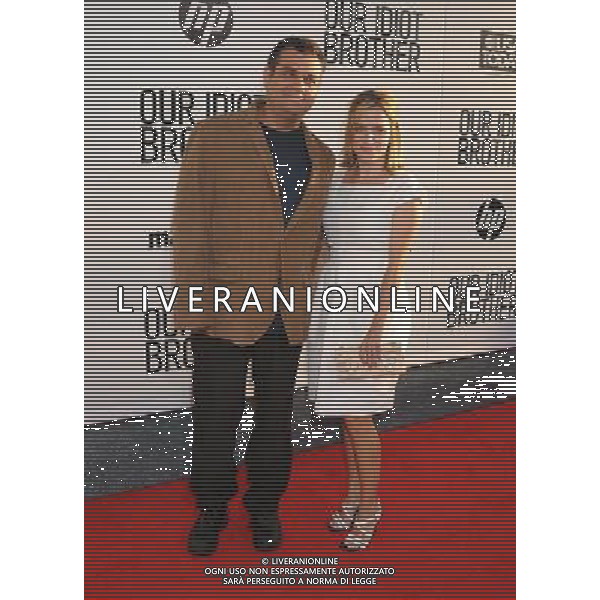 HOLLYWOOD, CA - AUGUST 16: David Schisgall, Evgenia Peretz attend the Los Angeles premiere of \'Our Idiot Brother\' at ArcLight Hollywood on August 16, 2011 in Hollywood, California.