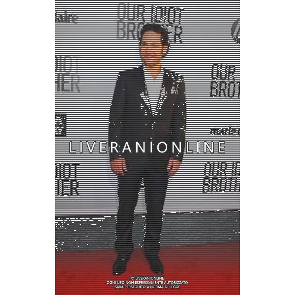HOLLYWOOD, CA - AUGUST 16: Paul Rudd and Julie Yaeger attend the Los Angeles premiere of \'Our Idiot Brother\' at ArcLight Hollywood on August 16, 2011 in Hollywood, California.