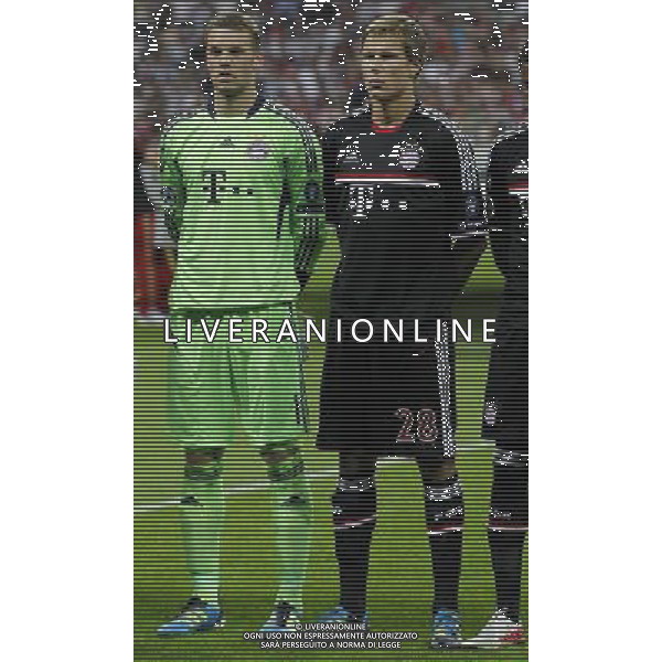 firo Fußball,Fussball, 17.08..2011 Uefa Champions League Saison 2011/2012 Qualifikation, Quali, CL, Hinspiel FC Bayern München, Muenchen, FCB , FC Zürich, Zuerich, FCZ, 2 : 0 ganze Figur, Manuel Neuer, Bayern, rechts, Holger Badstuber, Bayern, $worldrightsEs gelten unsere AGB, einsehbar auf www.firosportphoto.de copyright by firo sportphoto: Pfefferackerstr. 2a  45894 G e l s e n k i r c h e n www.firosportphoto.de mail@firosportphoto.de (V o l k s b a n k B o c h u m - W i t t e n ) BLZ.: 430 601 29 Kt. Nr.: 341 117 100 Tel:  0209 - 9304402 Fax:  0209 - 9304443
