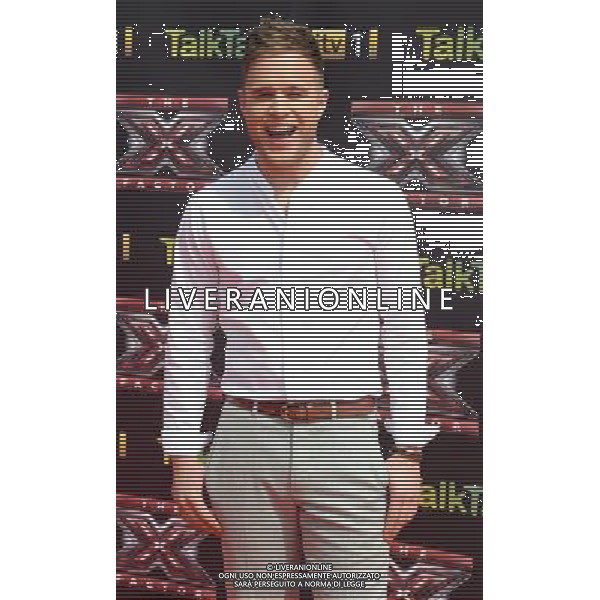 Olly Murs at the X Factor press launch 2011 at the O2, Greenwich, London 17 August 2011 picture by Marc Larkin/Photoshot.
