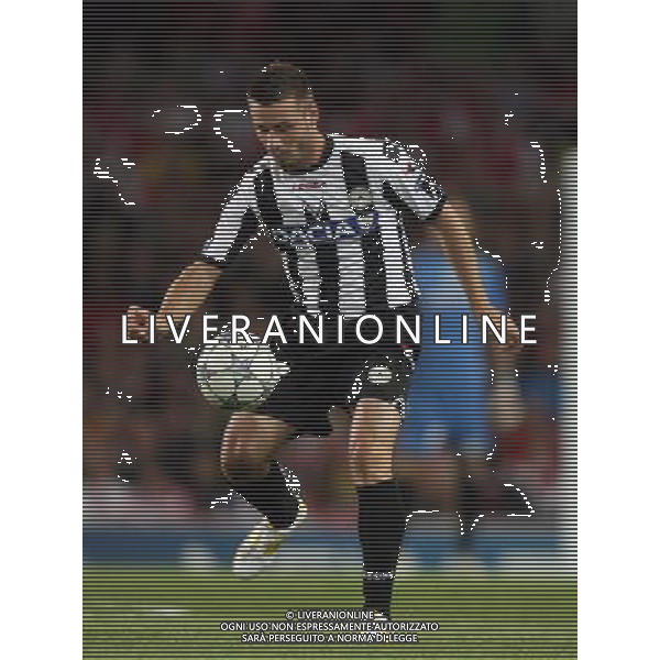 Pasquale Giovanni (Udinese) ; August 16; 2010 - Football :Uefa Champions League 2011-2012;Play-offs, First leg ; match between Arsenal 1-0 Udinese at Emirates Stadium ; London, England.;;( photo by aicfoto)(ITALY) [0855]