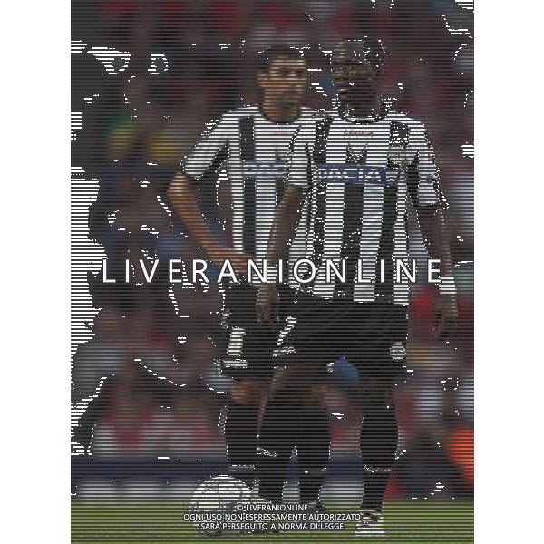 Badu Emmanuel Agyemang (Udinese) ; August 16; 2010 - Football :Uefa Champions League 2011-2012;Play-offs, First leg ; match between Arsenal 1-0 Udinese at Emirates Stadium ; London, England.;;( photo by aicfoto)(ITALY) [0855]