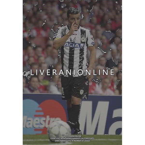 Di Natale Antonio (Udinese) ; August 16; 2010 - Football :Uefa Champions League 2011-2012;Play-offs, First leg ; match between Arsenal 1-0 Udinese at Emirates Stadium ; London, England.;;( photo by aicfoto)(ITALY) [0855]