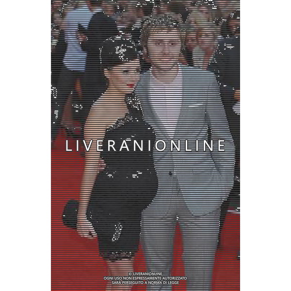 Clair Meek and James Buckley attending The World Premiere of The Inbetweeners The Movie, Vue Leicester Square, London. 16th August 2011