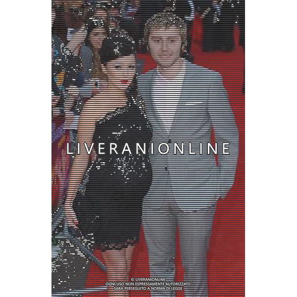 Clair Meek and James Buckley attending The World Premiere of The Inbetweeners The Movie, Vue Leicester Square, London. 16th August 2011