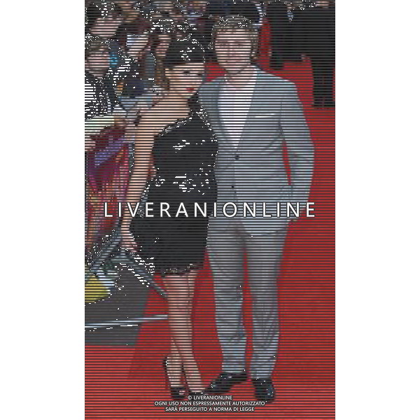 Clair Meek and James Buckley attending The World Premiere of The Inbetweeners The Movie, Vue Leicester Square, London. 16th August 2011