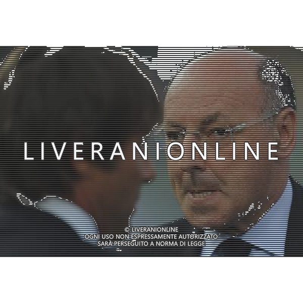 Trofeo TIM 2011 Bari - 18.08.2011 Inter-Milan-Juventus Nella Foto:giuseppe marotta-conte antonio /Ph.Vitez-Ag. Aldo Liverani