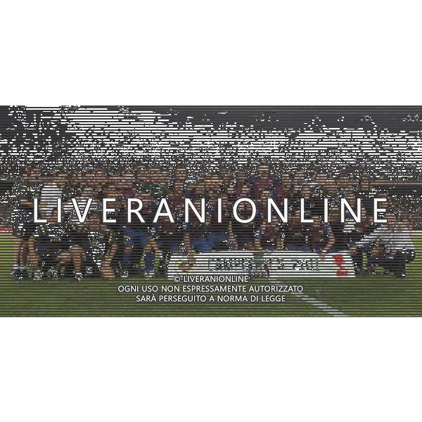 FC Barcelona\'s team celebrates the victory during Spanish Supercup 2nd match.August 17,2011. Photo: Acero / Alter / ALFAQUI Photo: Acero / Alter / ALFAQUI