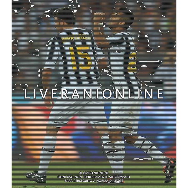 Trofeo TIM 2011 Bari - 18.08.2011 Inter-Milan-Juventus Nella Foto:vidal esulta /Ph.Vitez-Ag. Aldo Liverani