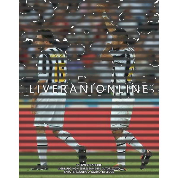 Trofeo TIM 2011 Bari - 18.08.2011 Inter-Milan-Juventus Nella Foto:vidal esulta /Ph.Vitez-Ag. Aldo Liverani