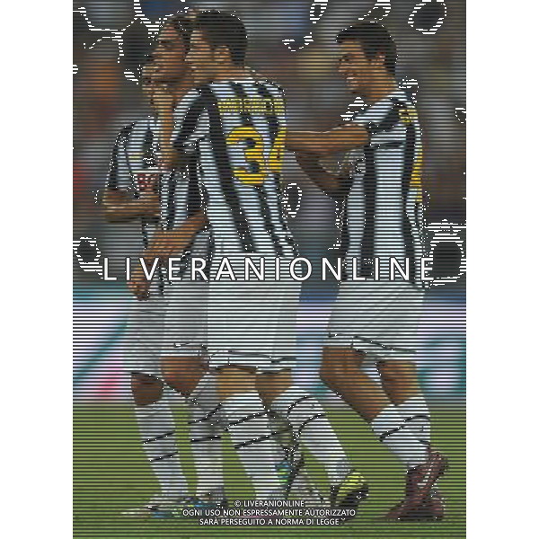 Trofeo TIM 2011 Bari - 18.08.2011 Inter-Milan-Juventus Nella Foto:matri esulta /Ph.Vitez-Ag. Aldo Liverani