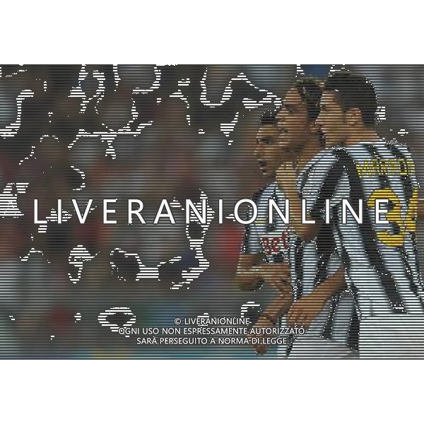 Trofeo TIM 2011 Bari - 18.08.2011 Inter-Milan-Juventus Nella Foto:matri esulta /Ph.Vitez-Ag. Aldo Liverani