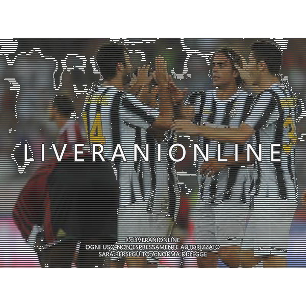 Trofeo TIM 2011 Bari - 18.08.2011 Inter-Milan-Juventus Nella Foto:matri esulta /Ph.Vitez-Ag. Aldo Liverani