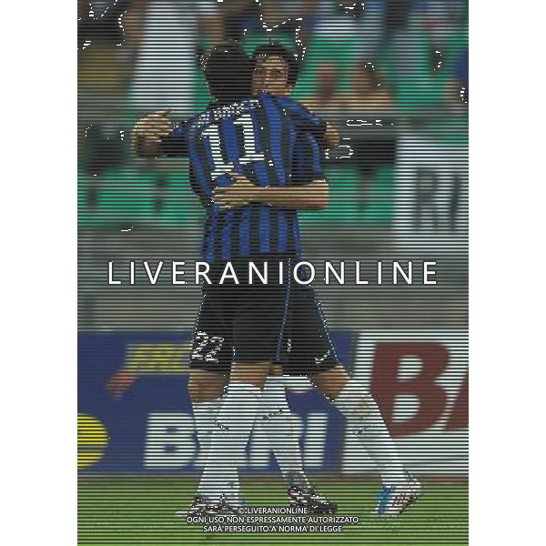 Trofeo TIM 2011 Bari - 18.08.2011 Inter-Milan-Juventus Nella Foto:milito esulta /Ph.Vitez-Ag. Aldo Liverani