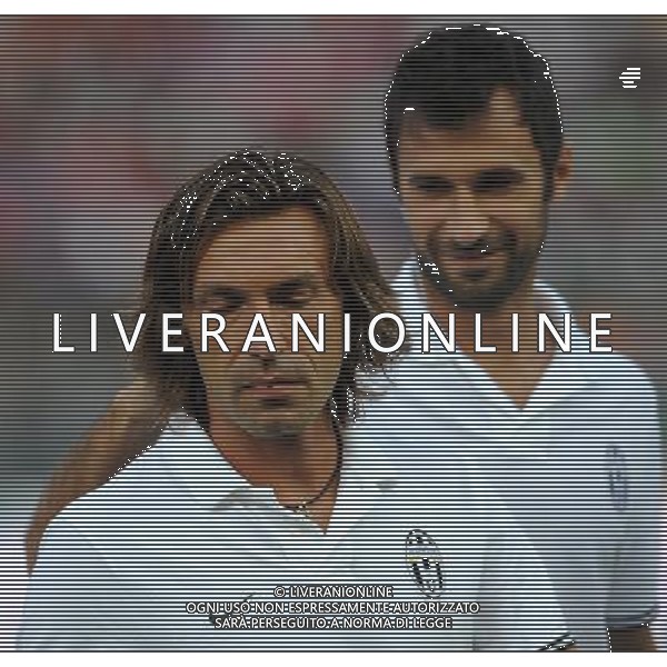 Trofeo TIM 2011 Bari - 18.08.2011 Inter-Milan-Juventus Nella Foto:Andrea Pirlo-Mirko Vucinic /Ph.Vitez-Ag. Aldo Liverani