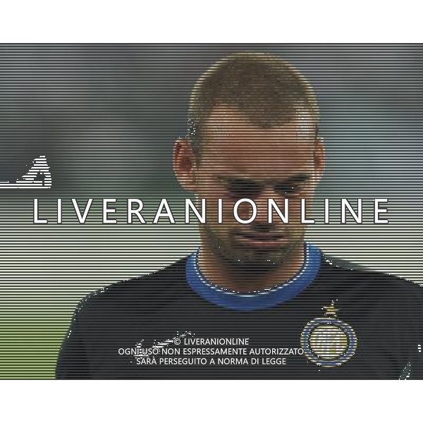 Trofeo TIM 2011 Bari - 18.08.2011 Inter-Milan-Juventus Nella Foto:Wesley Sneijder /Ph.Vitez-Ag. Aldo Liverani