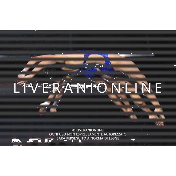 (110819) -- SHENZHEN, Aug. 19, 2011 () -- Wang Xin and Chen Ruolin of China compete during the women\'s synchronized 10m platform final of diving event at the 26th Summer Universiade in Shenzhen, a city of south China\'s Guangdong Province, Aug. 19, 2011. Wang and Chen won the gold with 349.98 points. (/Lu Hanxin)(lm)