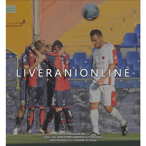 Coppa Italia TIM Cup 2011/2012 3¬8 Turno Eliminatorio Genova - 20.08.2011 Genoa-Nocerina Nella Foto:esultanza pratto /Ph.Vitez-Ag. Aldo Liverani