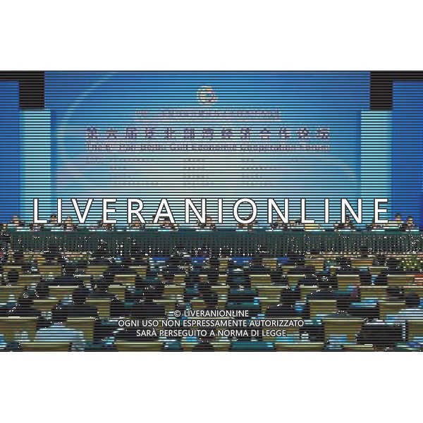 (110818) -- NANNING, Aug. 18, 2011 () -- Delegates attend the 6th Pan-Beibu Gulf Economic Cooperation Forum in Nanning, capital of southwest China\'s Guangxi Zhuang Autonomous Region, Aug. 18, 2011. Over 200 delegates from home and abroad attended the forum which was kicked off here on Thursday. (/Zhou Hua) (xzj)