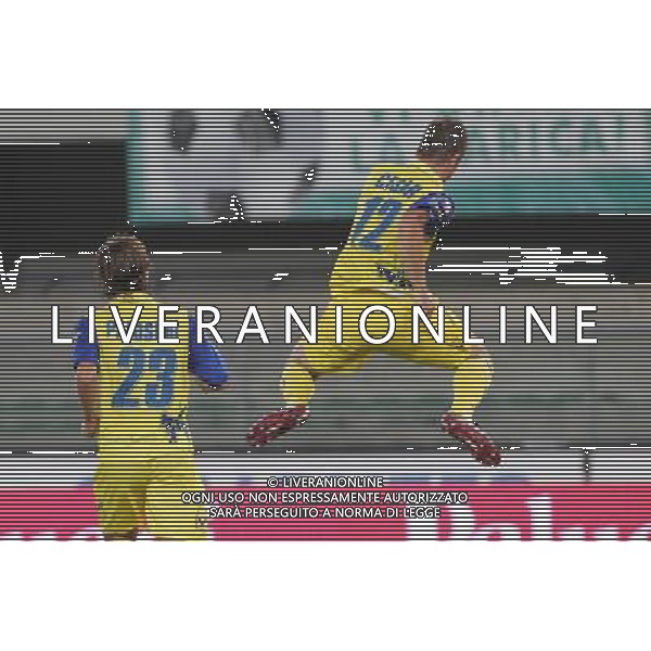 CHIEVO VERONA-LIVORNO COPPA ITALIA TIM 21/08/2011 NELLA FOTO ESULTANZA CHIEVO AG ALDO LIVERANI