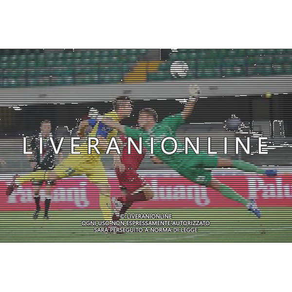 CHIEVO VERONA-LIVORNO COPPA ITALIA TIM 21/08/2011 NELLA FOTO GOL CESAR AG ALDO LIVERANI