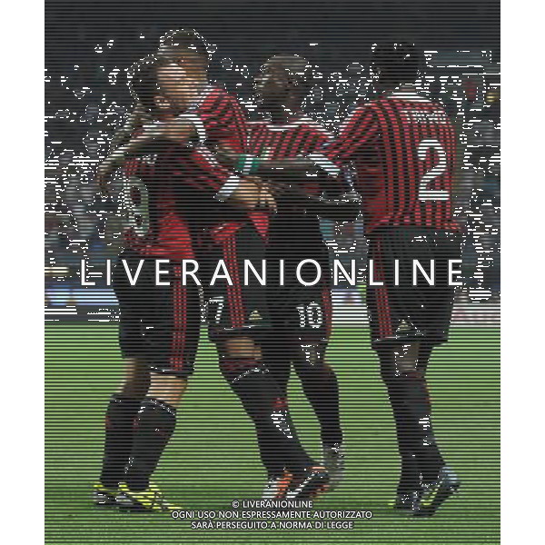 Trofeo Luigi Berlusconi 2011 Milano - 21.08.2011 Milan-Juventus Nella Foto:boateng esulta /Ph.Vitez-Ag. Aldo Liverani