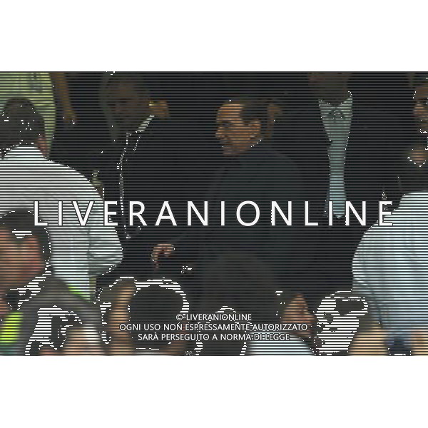 Trofeo Luigi Berlusconi Milano 21-08-2011 Milan - Juventus nella foto: Berlusconi in tribuna foto Roberto Garavaglia - ag. Aldo Liverani sas