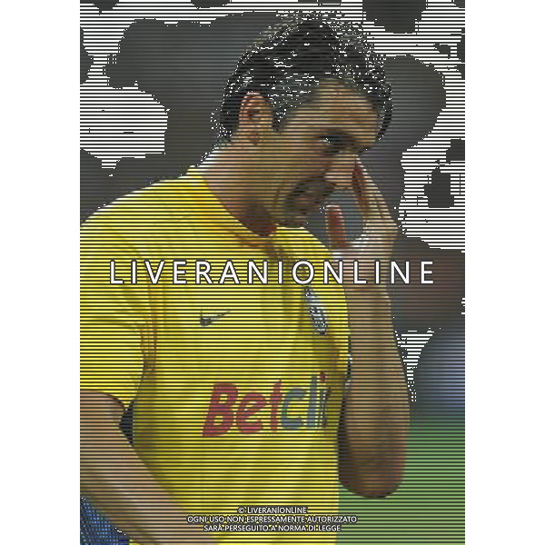 Trofeo Luigi Berlusconi 2011 Milano - 21.08.2011 Milan-Juventus Nella Foto:delusione buffon /Ph.Vitez-Ag. Aldo Liverani