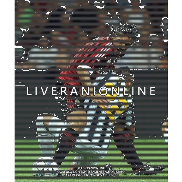 Trofeo Luigi Berlusconi 2011 Milano - 21.08.2011 Milan-Juventus Nella Foto:gattuso vidal /Ph.Vitez-Ag. Aldo Liverani