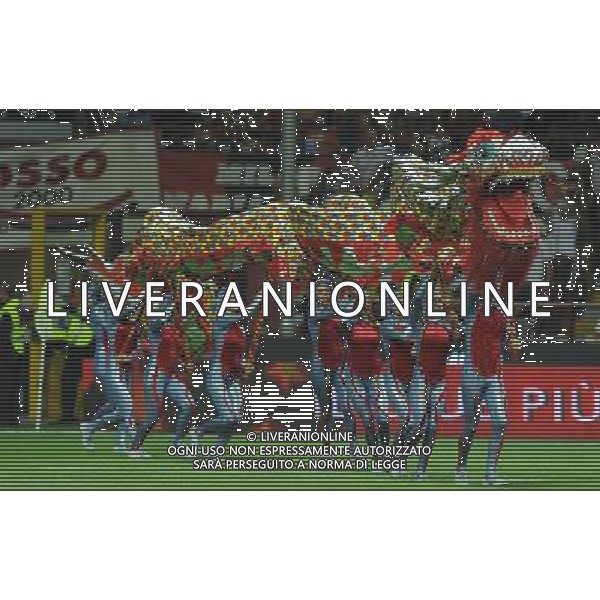 Trofeo Luigi Berlusconi 2011 Milano - 21.08.2011 Milan-Juventus Nella Foto:coreografia supercoppa /Ph.Vitez-Ag. Aldo Liverani