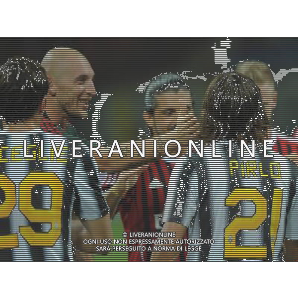 Trofeo Luigi Berlusconi 2011 Milano - 21.08.2011 Milan-Juventus Nella Foto:abbiati pirlo /Ph.Vitez-Ag. Aldo Liverani