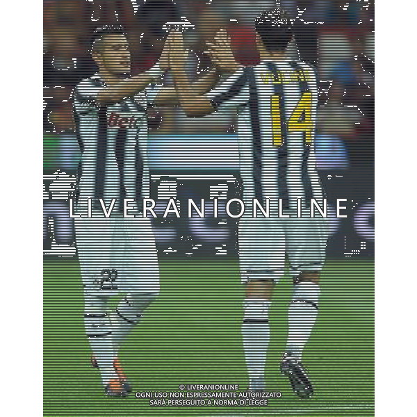 Trofeo Luigi Berlusconi 2011 Milano - 21.08.2011 Milan-Juventus Nella Foto:vidal-vucinic /Ph.Vitez-Ag. Aldo Liverani