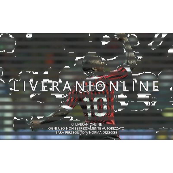 Trofeo Luigi Berlusconi 2011 Milano - 21.08.2011 Milan-Juventus Nella Foto: esultanza dopo il gol di clarence seedorf /Ph.Vitez-Ag. Aldo Liverani