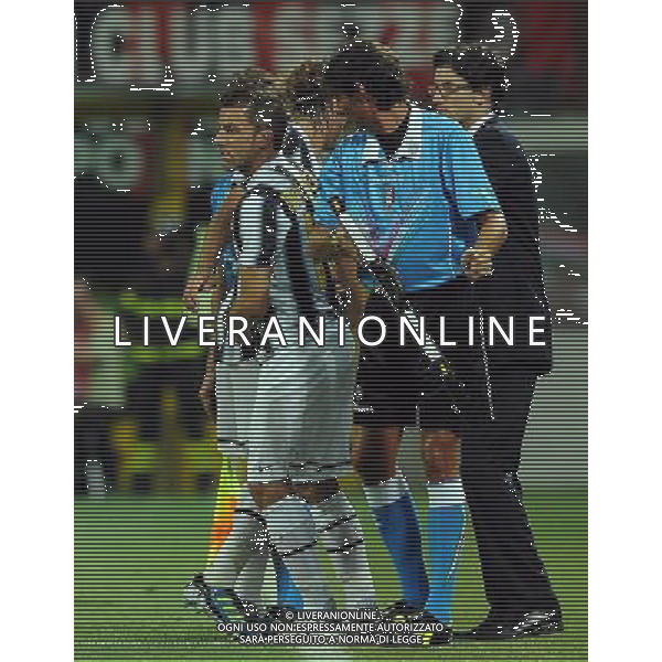 Trofeo Luigi Berlusconi 2011 Milano - 21.08.2011 Milan-Juventus Nella Foto:alessandro del piero sostituisce matri /Ph.Vitez-Ag. Aldo Liverani