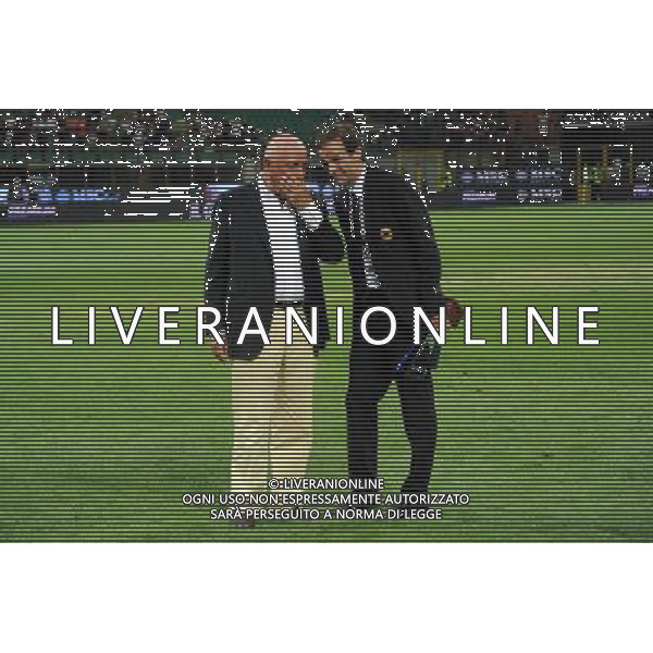 Trofeo Luigi Berlusconi Milano 21-08-2011 Milan - Juventus nella foto: Galliani e Allegri foto Roberto Garavaglia - ag. Aldo Liverani sas