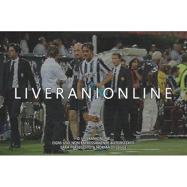 Trofeo Luigi Berlusconi Milano 21-08-2011 Milan - Juventus nella foto: Matri esce per infortunio foto Roberto Garavaglia - ag. Aldo Liverani sas