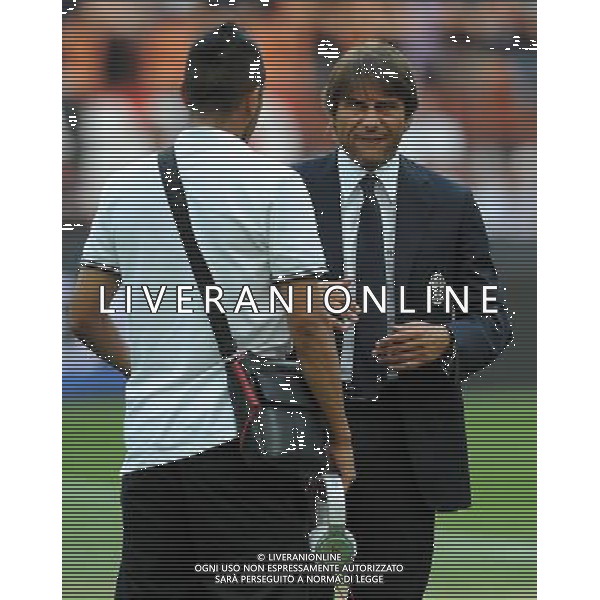 Trofeo Luigi Berlusconi 2011 Milano - 21.08.2011 Milan-Juventus Nella Foto:Antonio Conte-Arturo Vidal /Ph.Vitez-Ag. Aldo Liverani