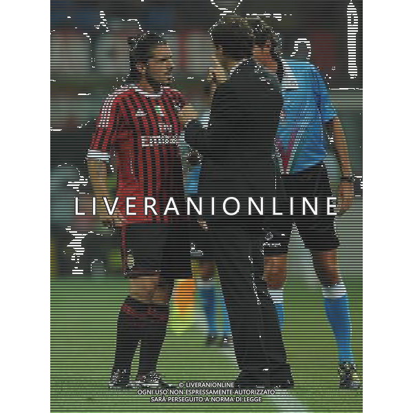 Trofeo Luigi Berlusconi 2011 Milano - 21.08.2011 Milan-Juventus Nella Foto:Gennaro Gattuso-Massimiliano Allegri /Ph.Vitez-Ag. Aldo Liverani