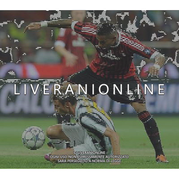 Trofeo Luigi Berlusconi 2011 Milano - 21.08.2011 Milan-Juventus Nella Foto:Claudio Marchisio-Kevin Prince Boateng /Ph.Vitez-Ag. Aldo Liverani