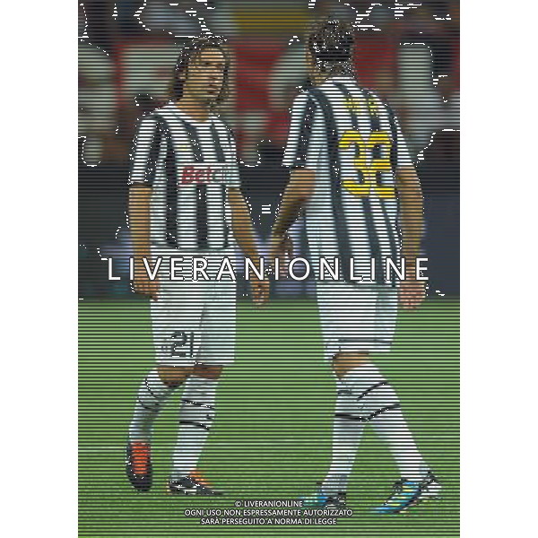 Trofeo Luigi Berlusconi 2011 Milano - 21.08.2011 Milan-Juventus Nella Foto:Andrea Pirlo-Alessandro Matri /Ph.Vitez-Ag. Aldo Liverani