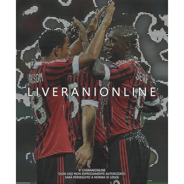 Trofeo Luigi Berlusconi 2011 Milano - 21.08.2011 Milan-Juventus Nella Foto:Clarence Seedorf-Urby Emanuelson /Ph.Vitez-Ag. Aldo Liverani