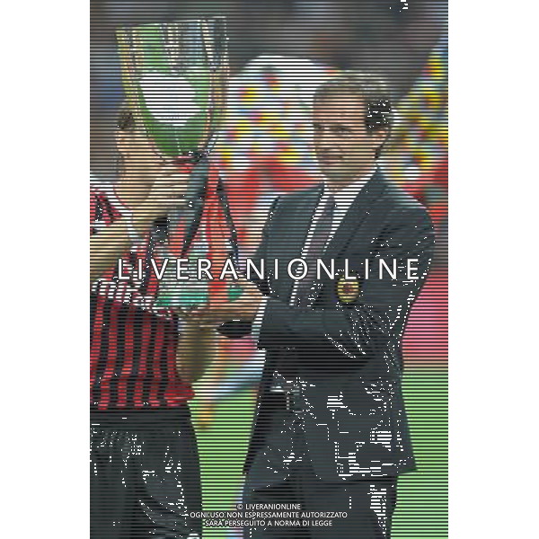 Trofeo Luigi Berlusconi Milano 21-08-2011 Milan - Juventus nella foto: Massimiliano Allegri allenatore del Milan foto Roberto Garavaglia - ag. Aldo Liverani sas
