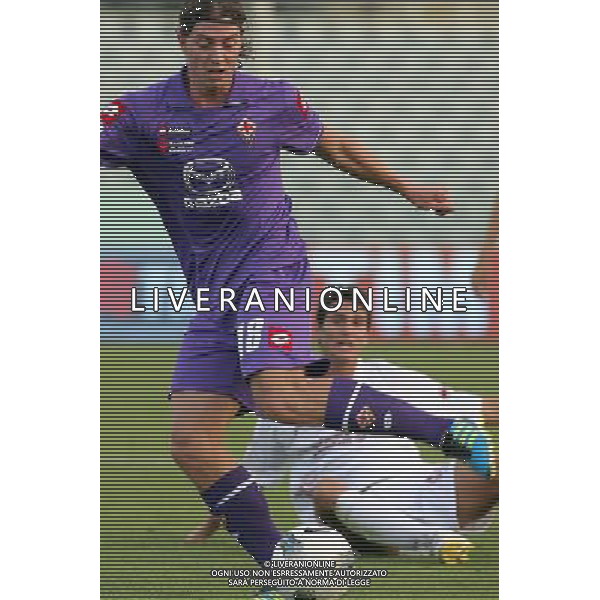 FIRENZE, 21 AGOSTO 2011 COPPA ITALIA TIM CUP 2011 2012 FIORENTINA CITTADELLA NELLA FOTO: RICCARDO MONTOLIVO FOTO STEFANO D\'ERRICO/AG. ALDO LIVERANI S.A.S.