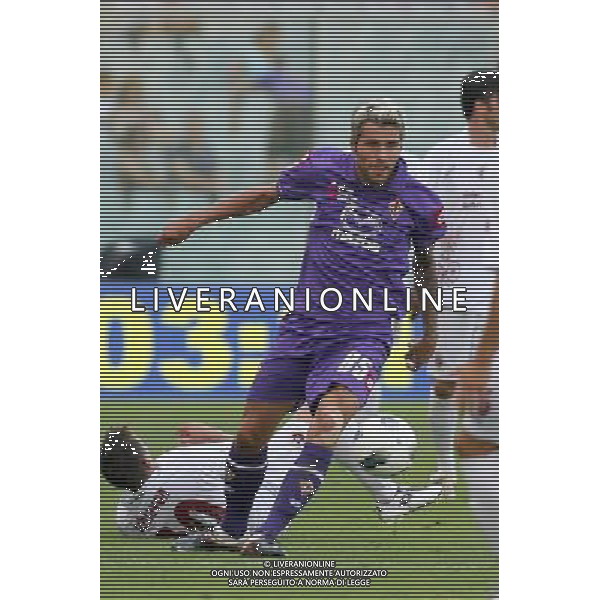 FIRENZE, 21 AGOSTO 2011 COPPA ITALIA TIM CUP 2011 2012 FIORENTINA CITTADELLA NELLA FOTO: VALON BEHRAMI FOTO STEFANO D\'ERRICO/AG. ALDO LIVERANI S.A.S.