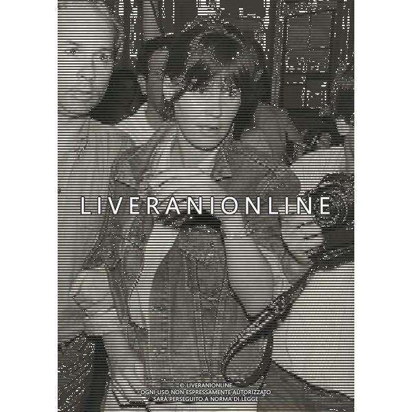 ARCHIVIO GIOVANNI LIVERANI Milano, corso Magenta 84. Sono le prime ore del mattino del 26 giugno 1984. La ventiseienne Terry Broome, aspirante modella, uccide con due colpi di rivoltella Smith \' Wesson cal. 38 special, il playboy Francesco DÕAlessio, 40 anni. NELLA FOTO TERRY BROOME AG ALDO LIVERANI S A S
