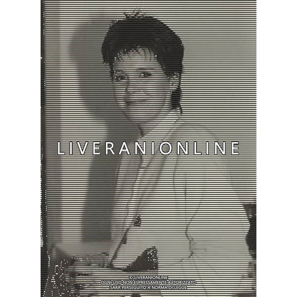 ARCHIVIO GIOVANNI LIVERANI Milano, corso Magenta 84. Sono le prime ore del mattino del 26 giugno 1984. La ventiseienne Terry Broome, aspirante modella, uccide con due colpi di rivoltella Smith \' Wesson cal. 38 special, il playboy Francesco DÕAlessio, 40 anni. NELLA FOTO TERRY BROOME AG ALDO LIVERANI S A S