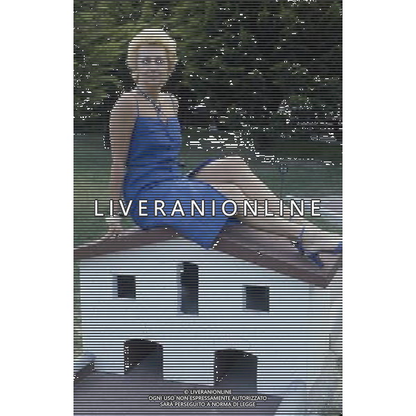 ARCHIVIO GIOVANNI LIVERANI NELLA FOTO ANNA MARIA GAMBINERI ANNUNCIATRICE TELEVISIVA RAI AG ALDO LIVERANI S A S