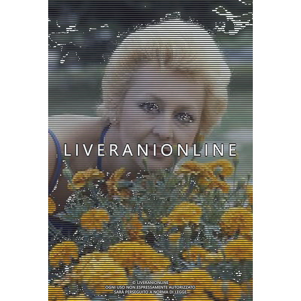ARCHIVIO GIOVANNI LIVERANI NELLA FOTO ANNA MARIA GAMBINERI ANNUNCIATRICE TELEVISIVA RAI AG ALDO LIVERANI S A S