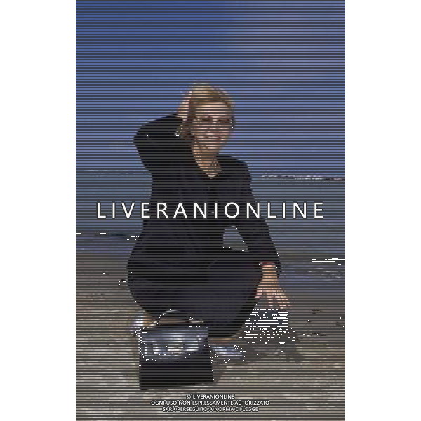 ARCHIVIO GIOVANNI LIVERANI NELLA FOTO ANNA MARIA GAMBINERI ANNUNCIATRICE TELEVISIVA RAI AG ALDO LIVERANI S A S